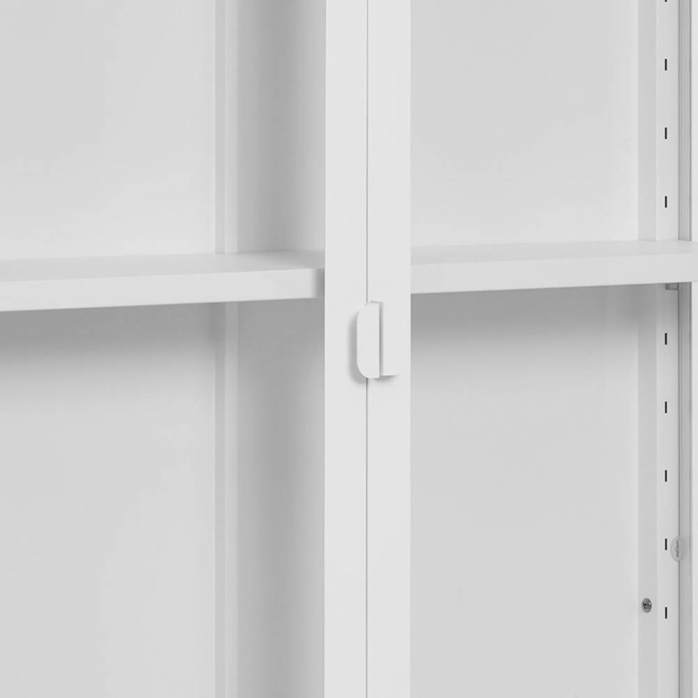 2-türige Wandvitrine aus Metall - Sancrez