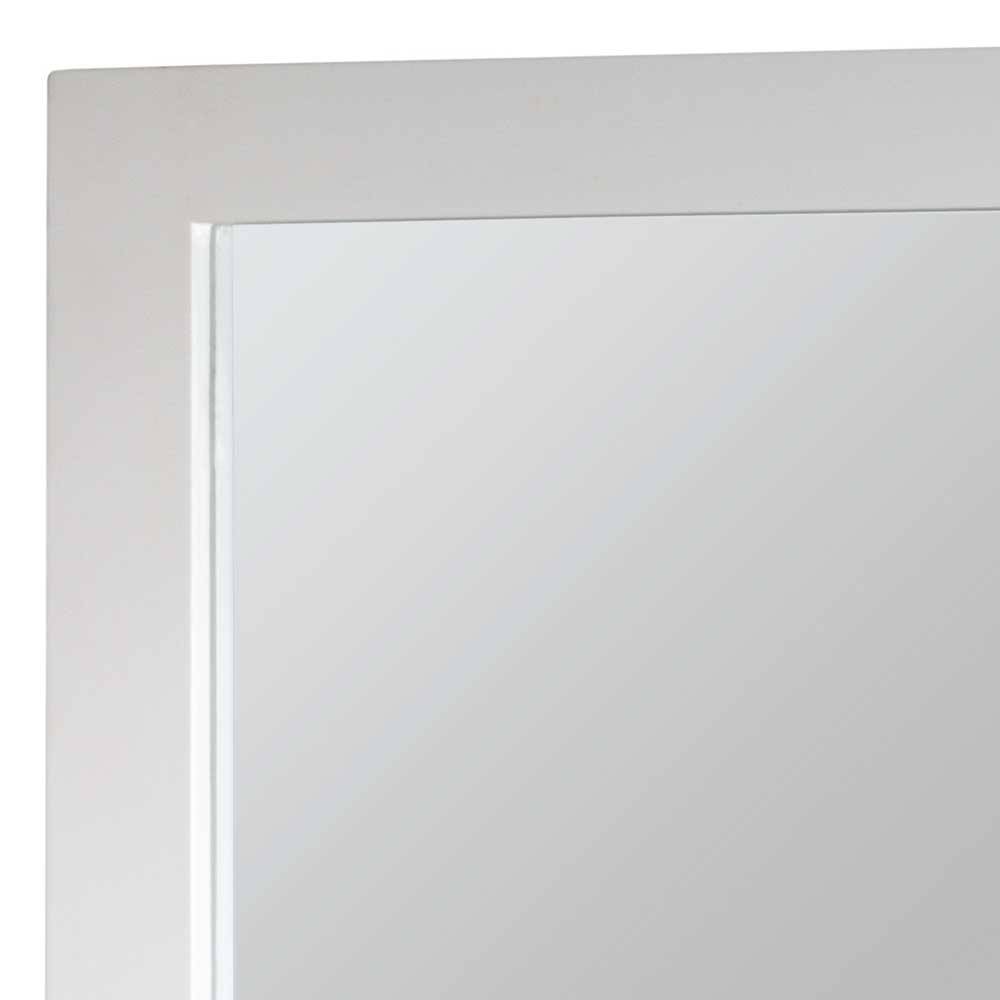 Wandspiegel in Weiß 60x100x2 cm - Jetta