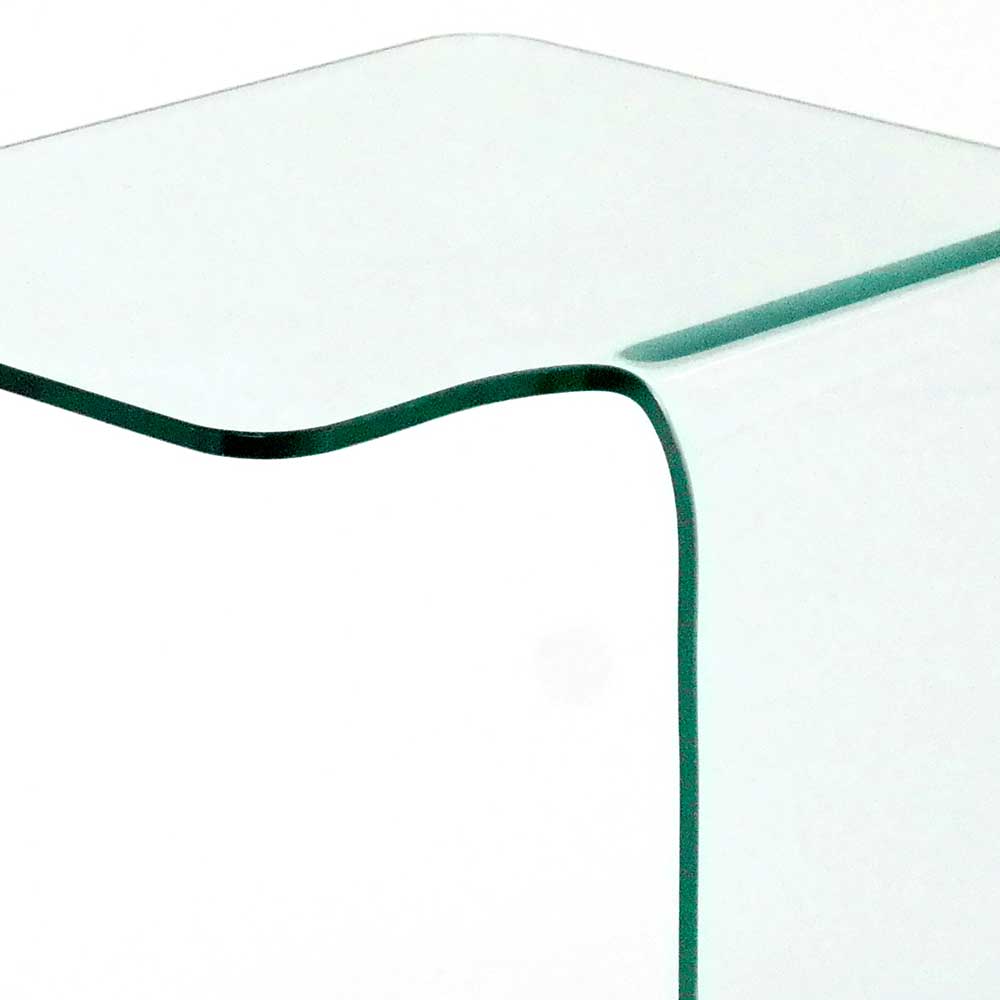 Glas Anstelltisch in Transparent - Fantastico