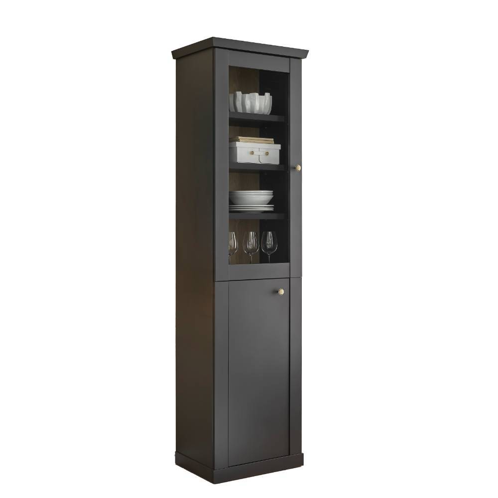 Modern Country TV Anbauwand Set - Lulumo (vierteilig)