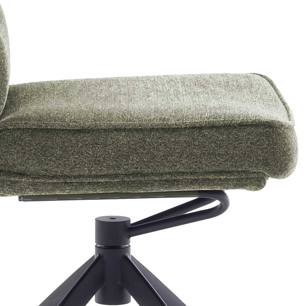 Esszimmer Polsterstuhl mit Drehfunktion - Adair (2er Set)