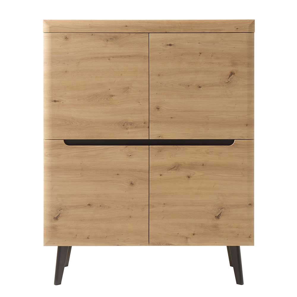 107x134x40 Skandi Highboard 4-türig - Olcian