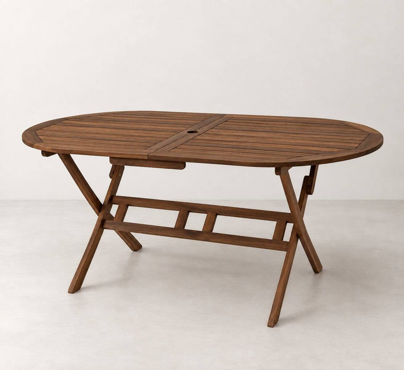 Holz Garten Klapptisch oval - Tarina