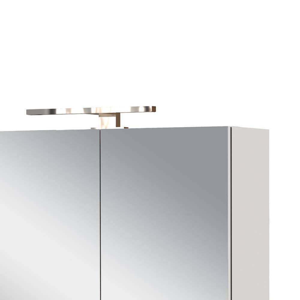Spiegelschrank und Waschbeckenschrank Set - Perrina (zweiteilig)