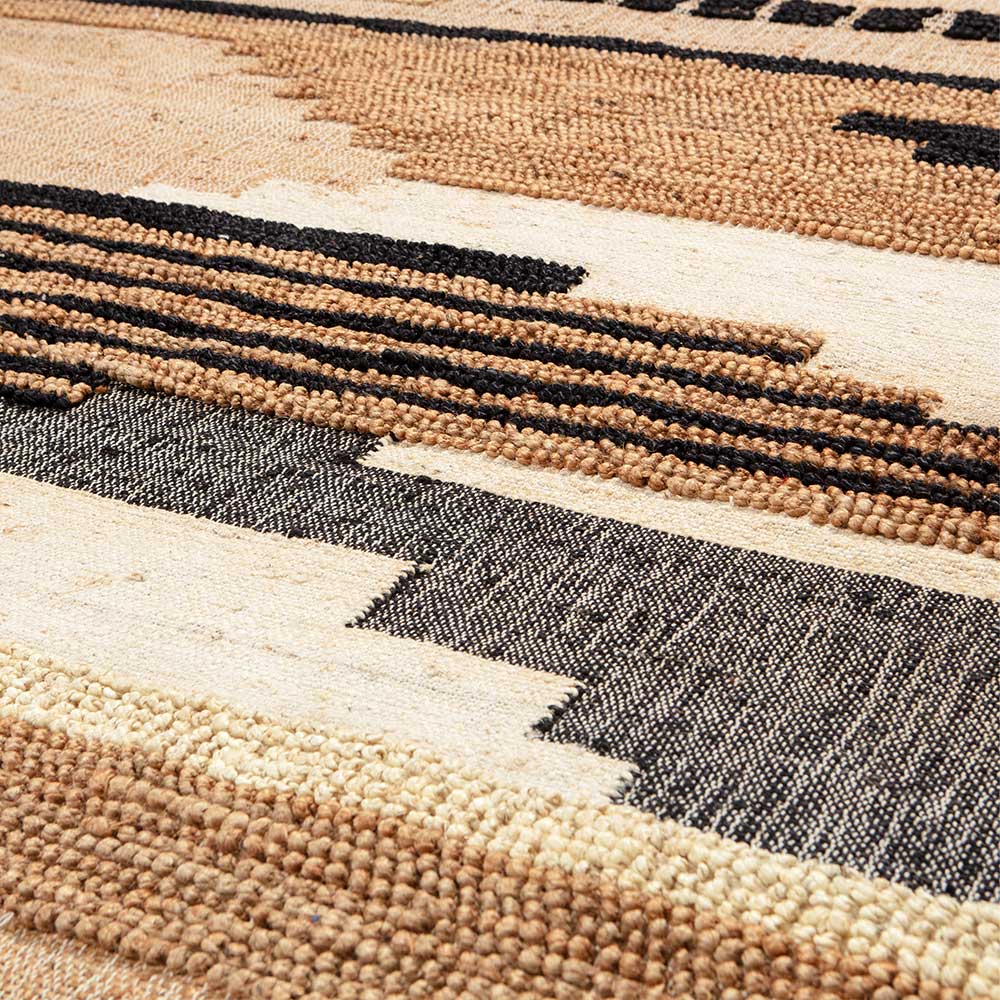 Ethno Style Teppich aus Naturmaterialien - Jesuisa