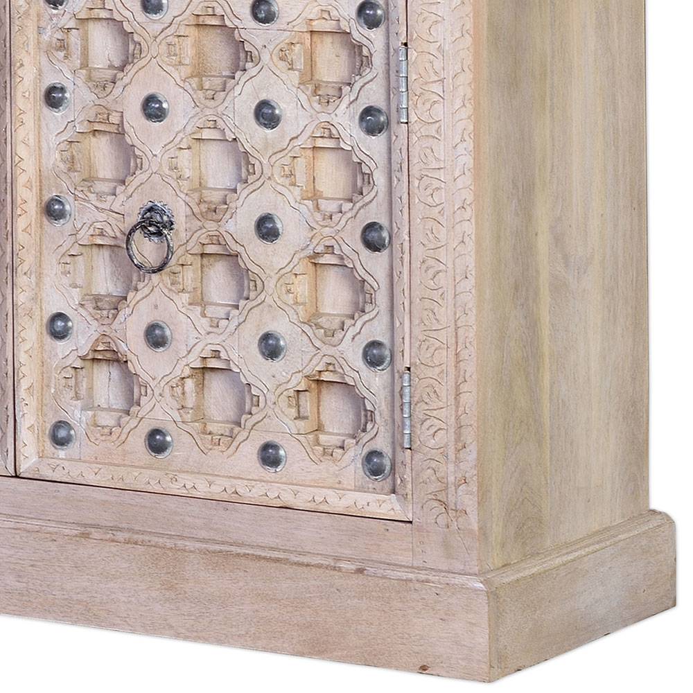 Vintage Design Sideboard in White Wash - Uladan