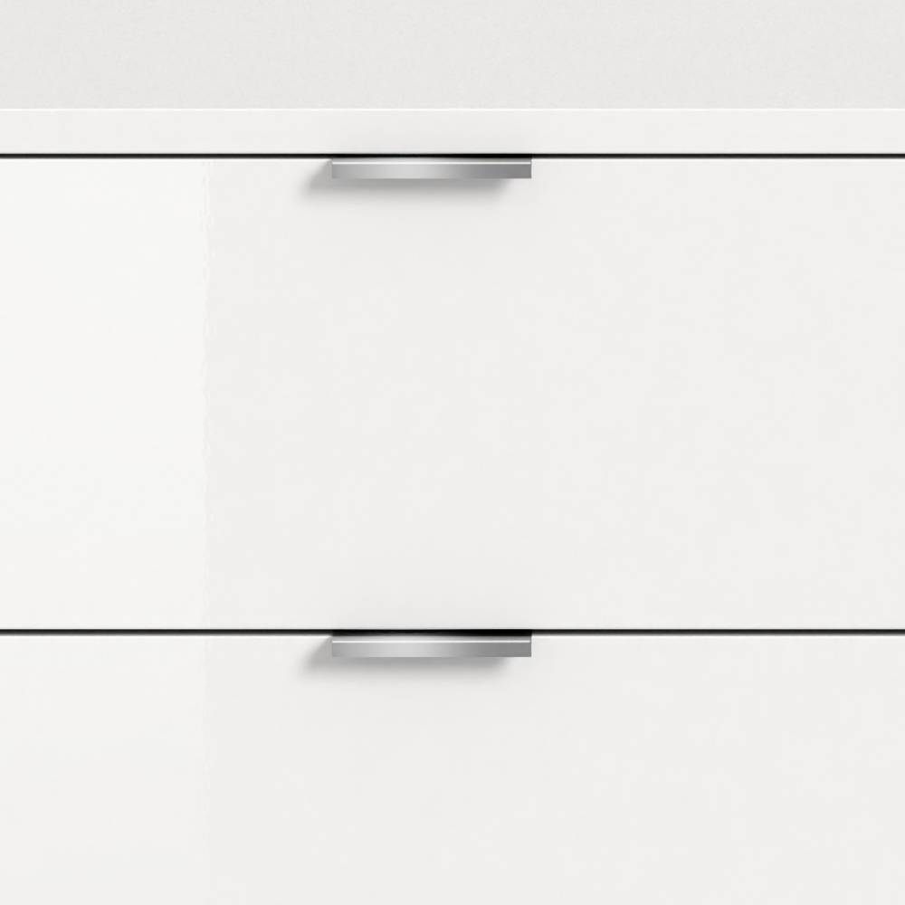 Dieleneinrichtung Möbelset in Weiß - Ejulia (fünfteilig)