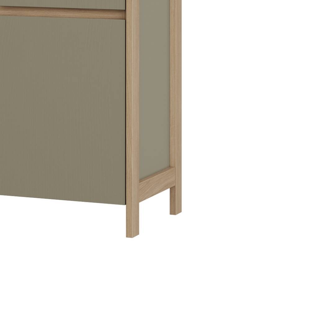 Schreibtisch und Highboard Möbelset - Promo (zweiteilig)
