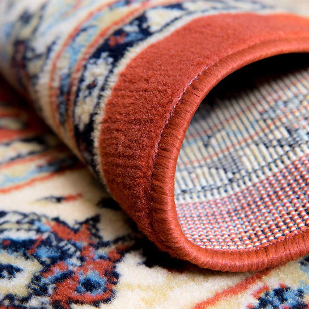 Teppich mit orientalischem Muster mehrfarbig - Elmin