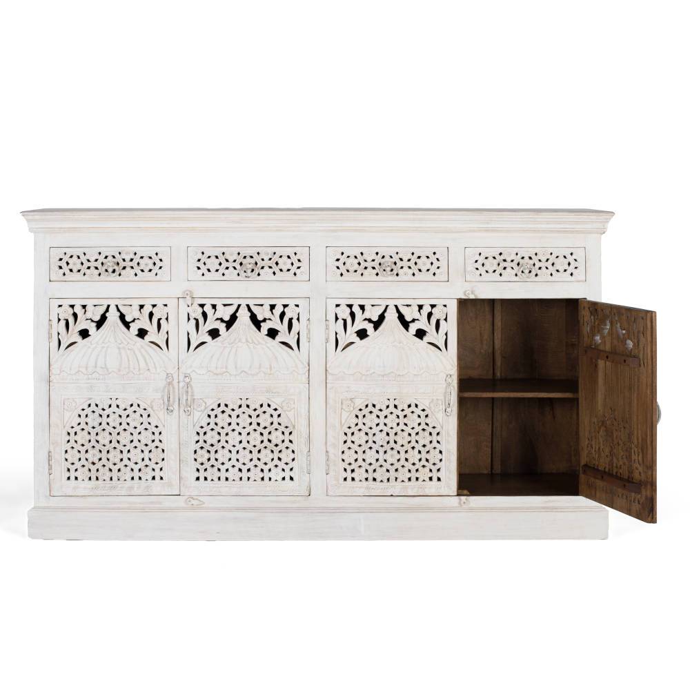 White Wash Sideboard im orientalischen Stil - Capo
