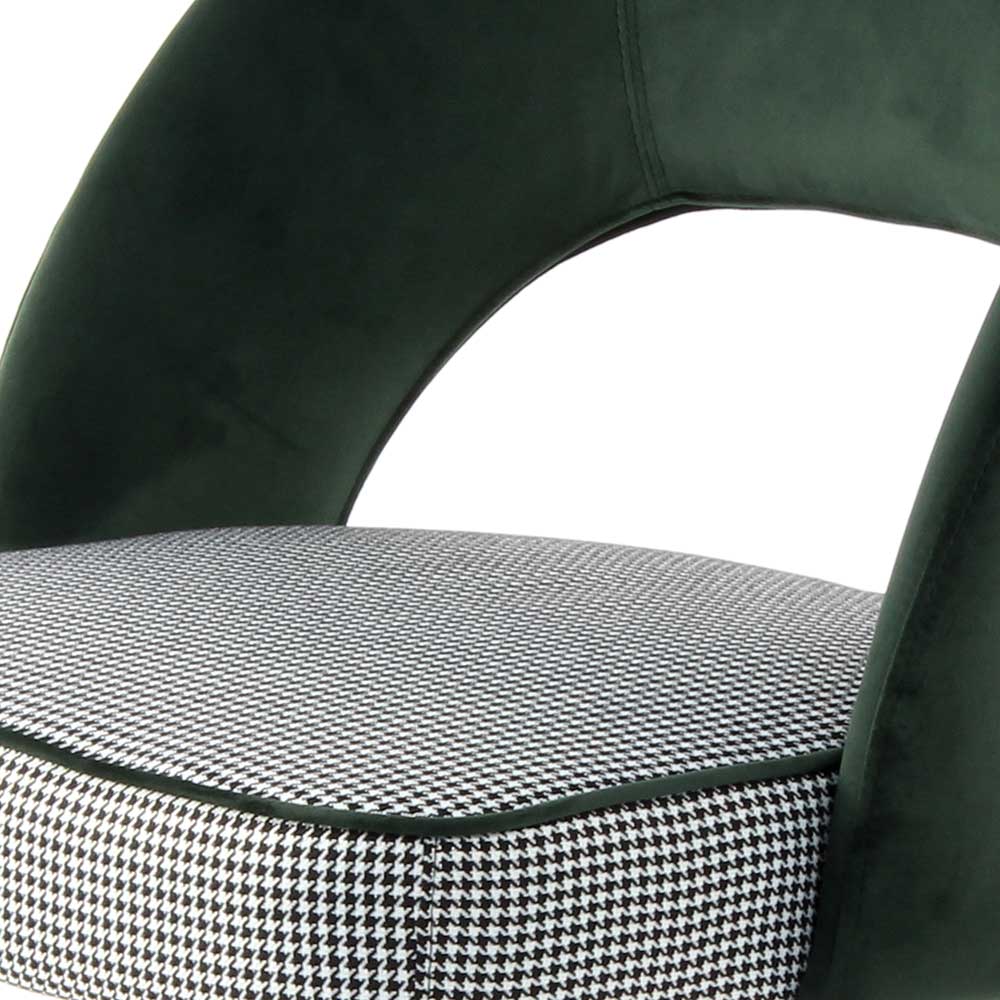 Stühle mit Hahnentritt Muster - Rocks (2er Set)