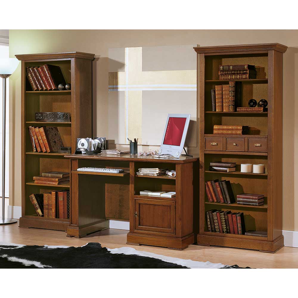 Bücherregal in Walnussfarben Antik - Istefanio