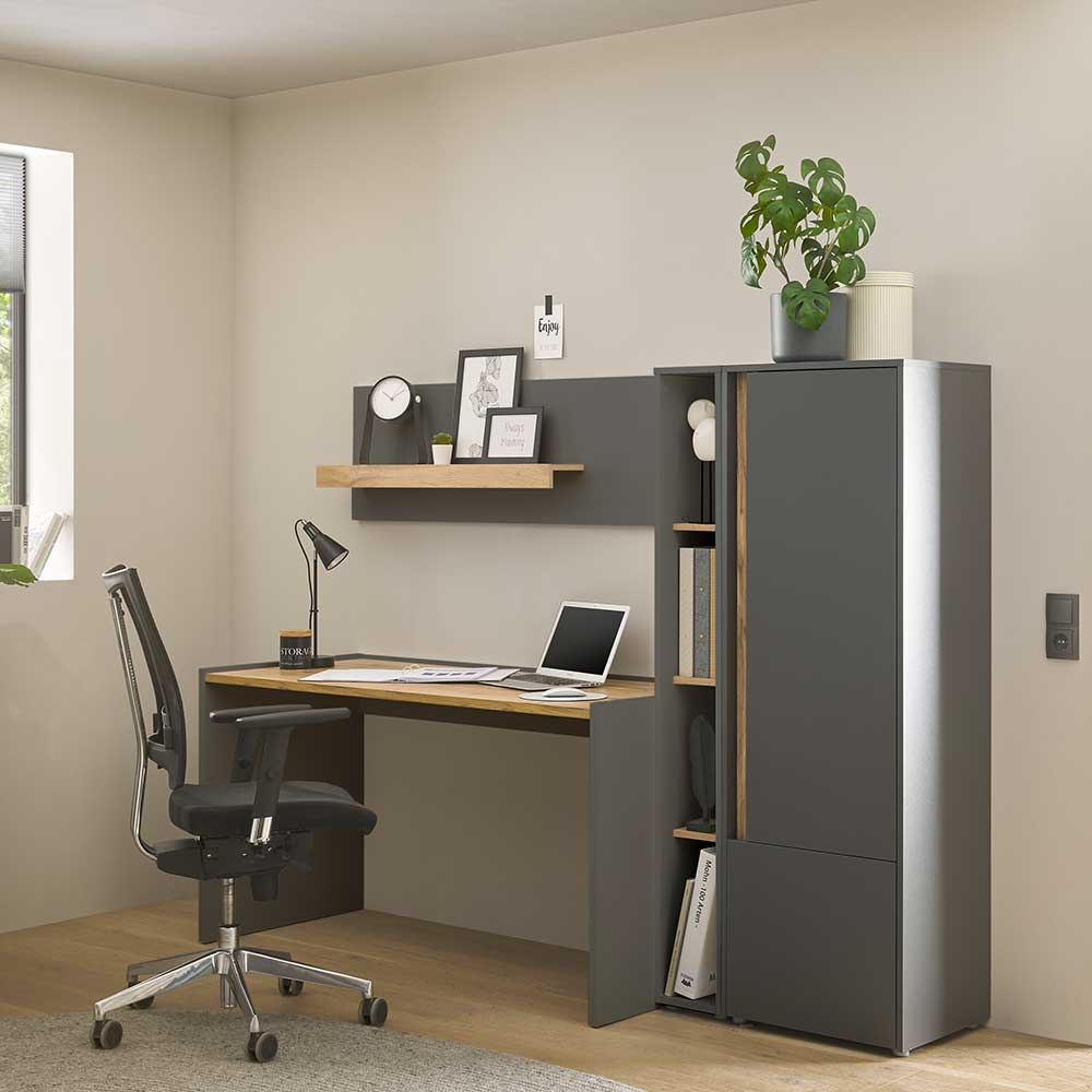 Moderne Home Office Möbel Set - Ahilav (vierteilig)