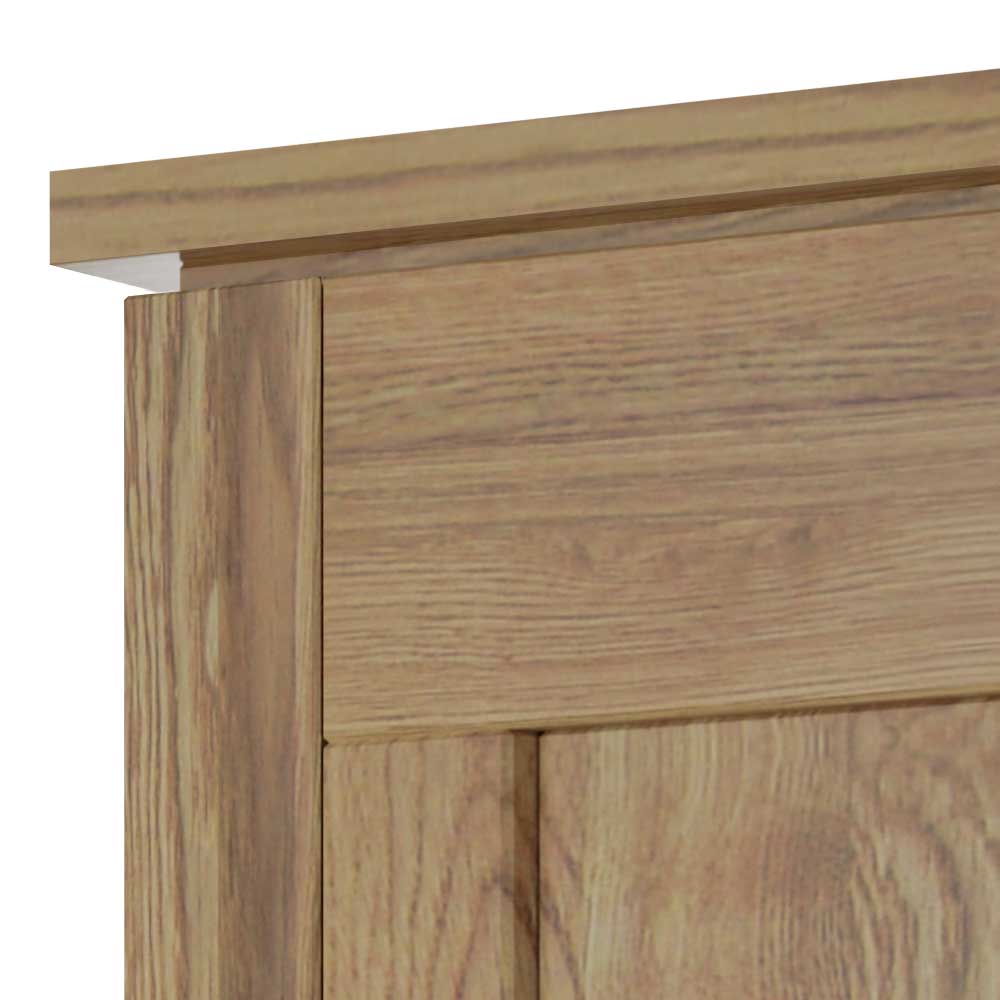 Teilmassiver Schlafzimmerschrank aus Asteiche - Riostar