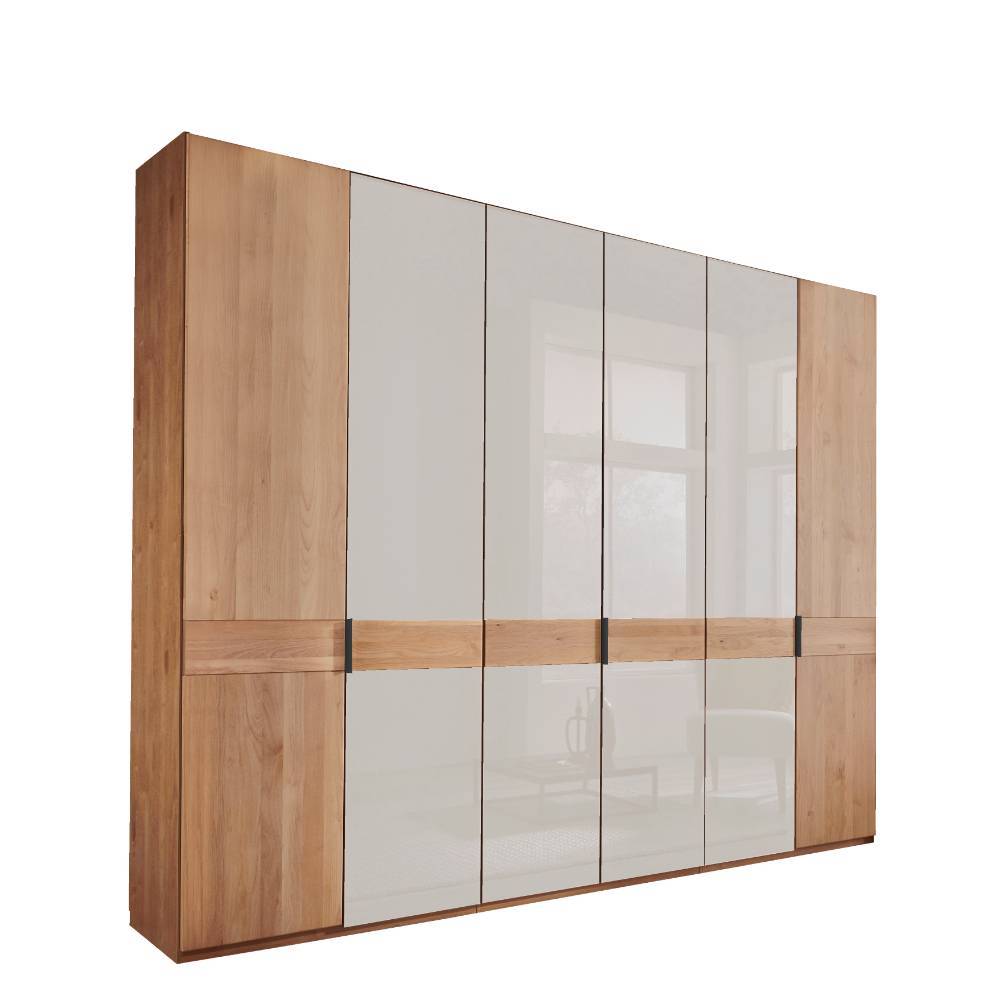 Teilmassiver Kleiderschrank - 236 cm hoch - Dilacco