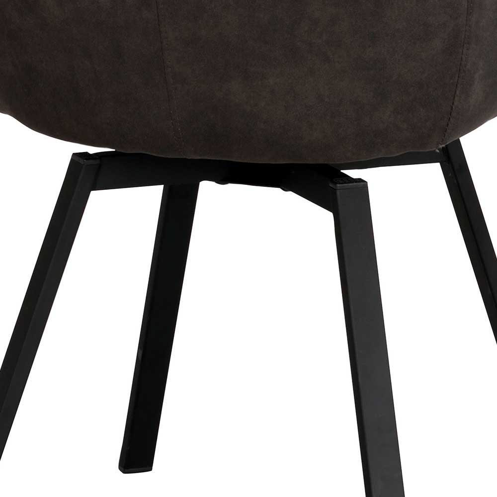Runder Esstisch mit Stühlen - Namac (siebenteilig)