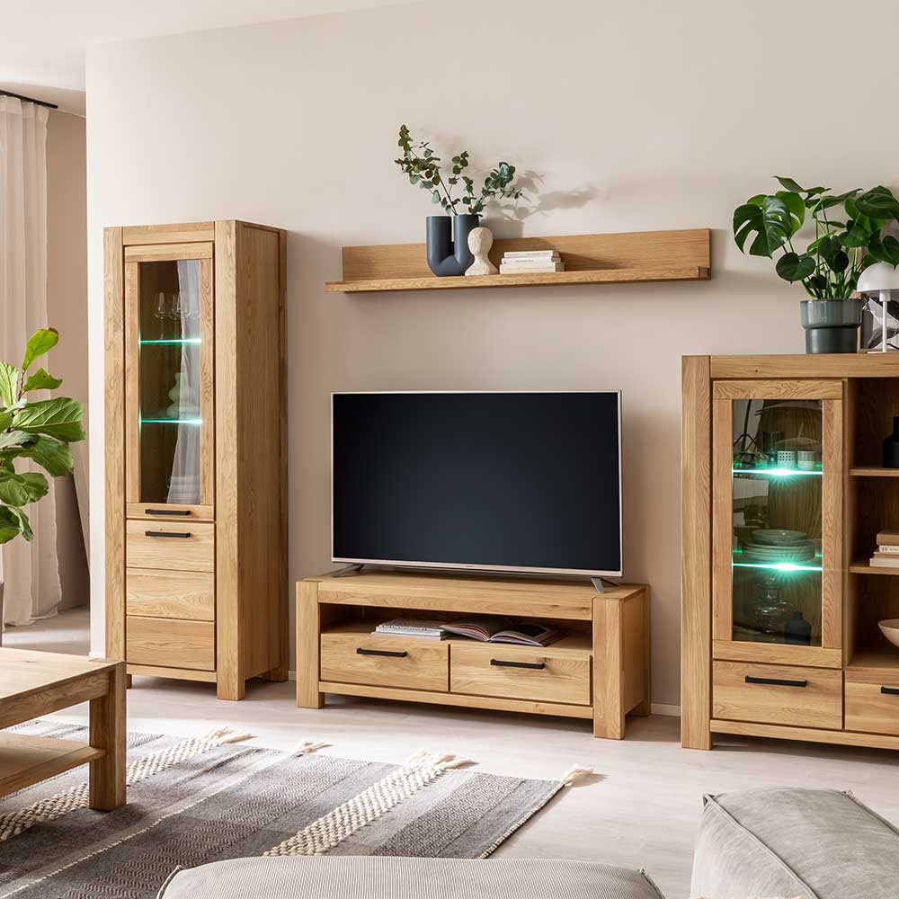 Massivholz Wandboard aus geölter Wildeiche - Sophia