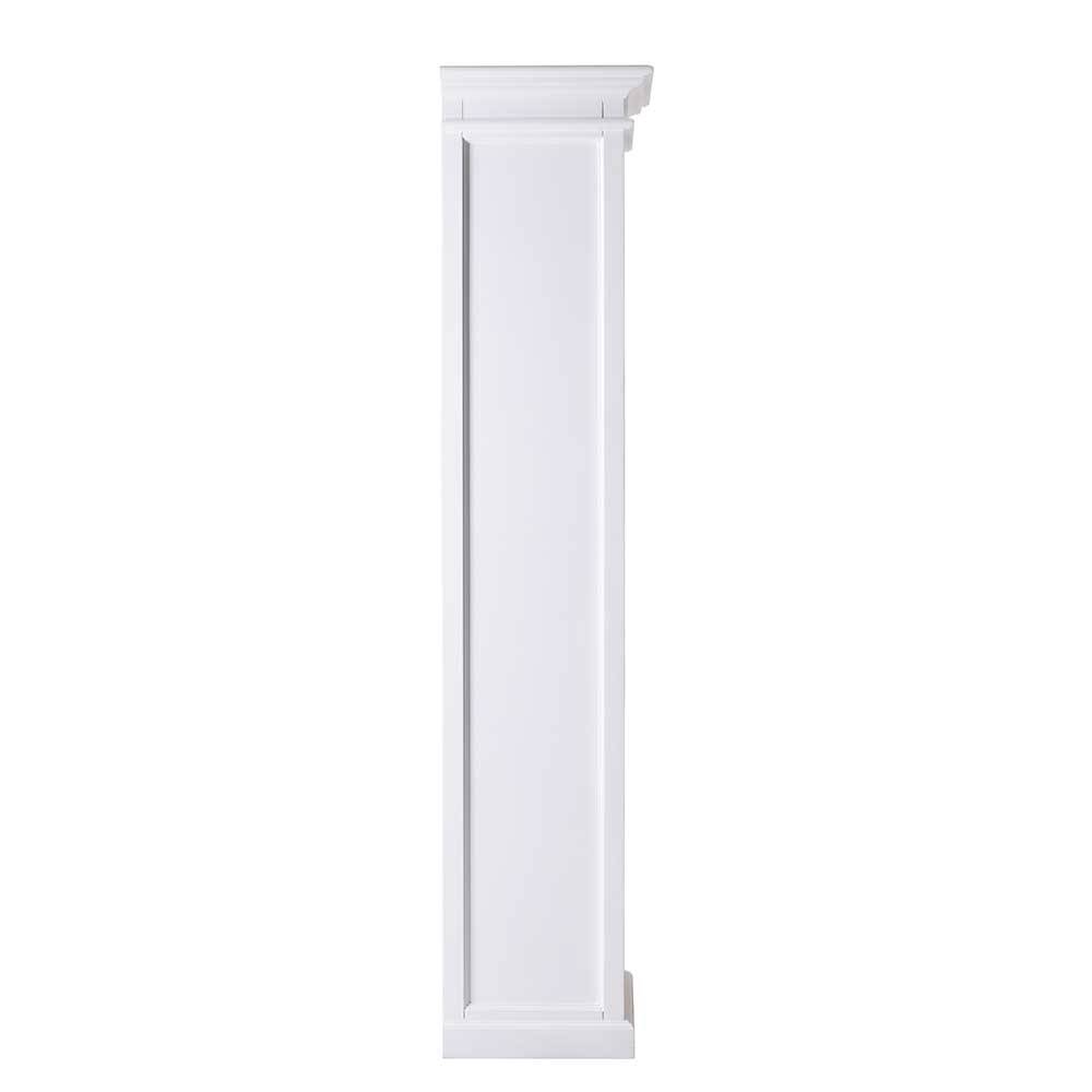 50cm breites Regal stehend Venzeno in Weiß