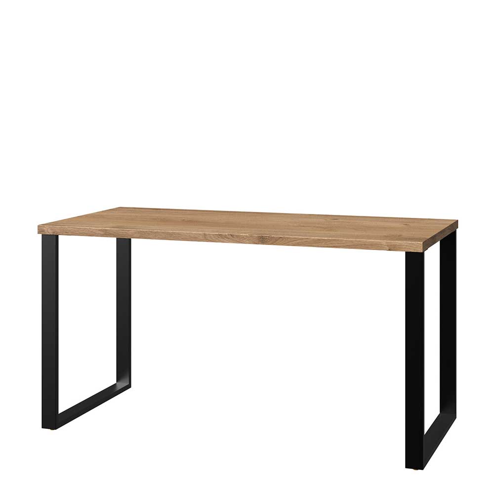 Schreibtisch mit Bügelgestell 140x75x70 cm - Uletria