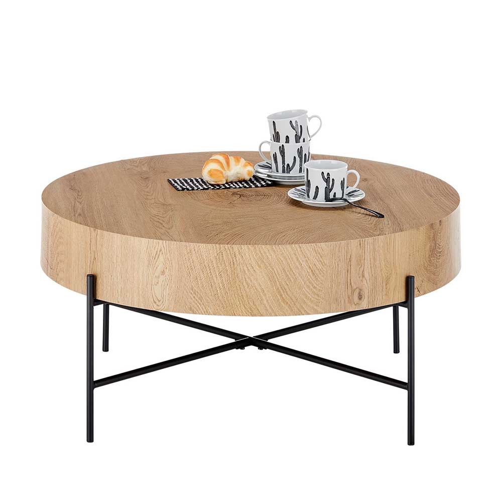 Wohnzimmertisch in Holzoptik Eiche - Glance