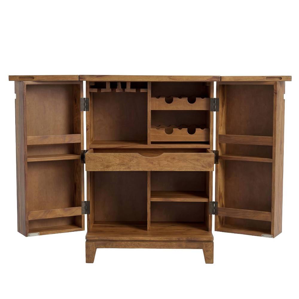 Massivholz-Barschrank aus Sheesham - Zyrjeta