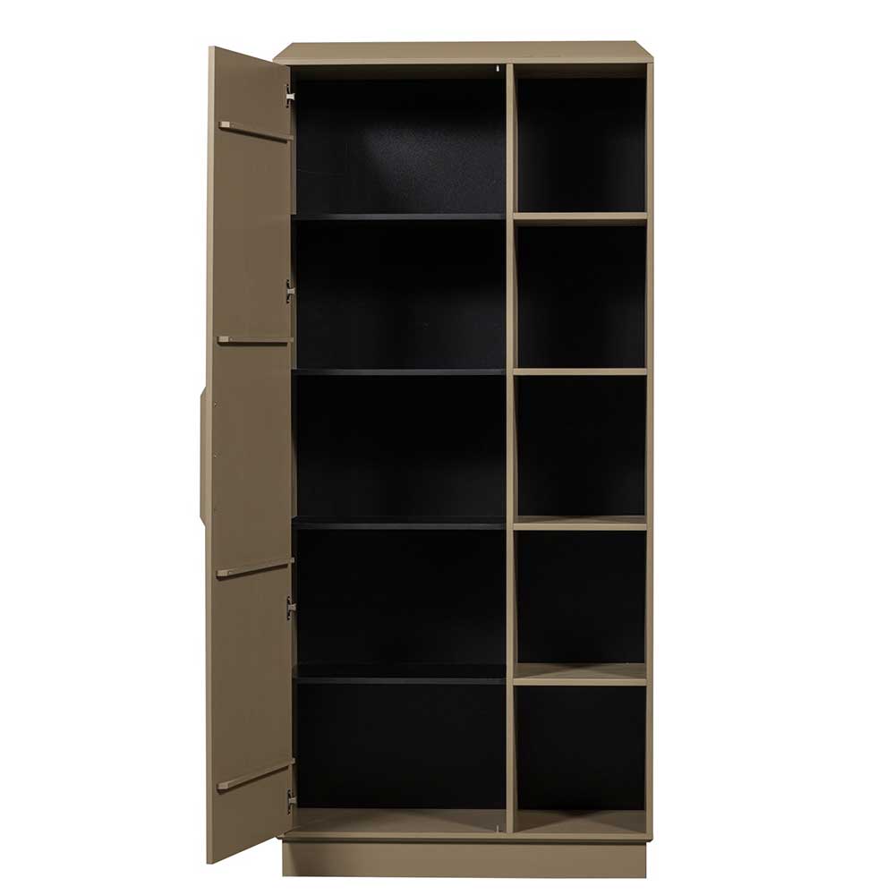 Teilmassiver Schrank in Schlammfarben - Isle