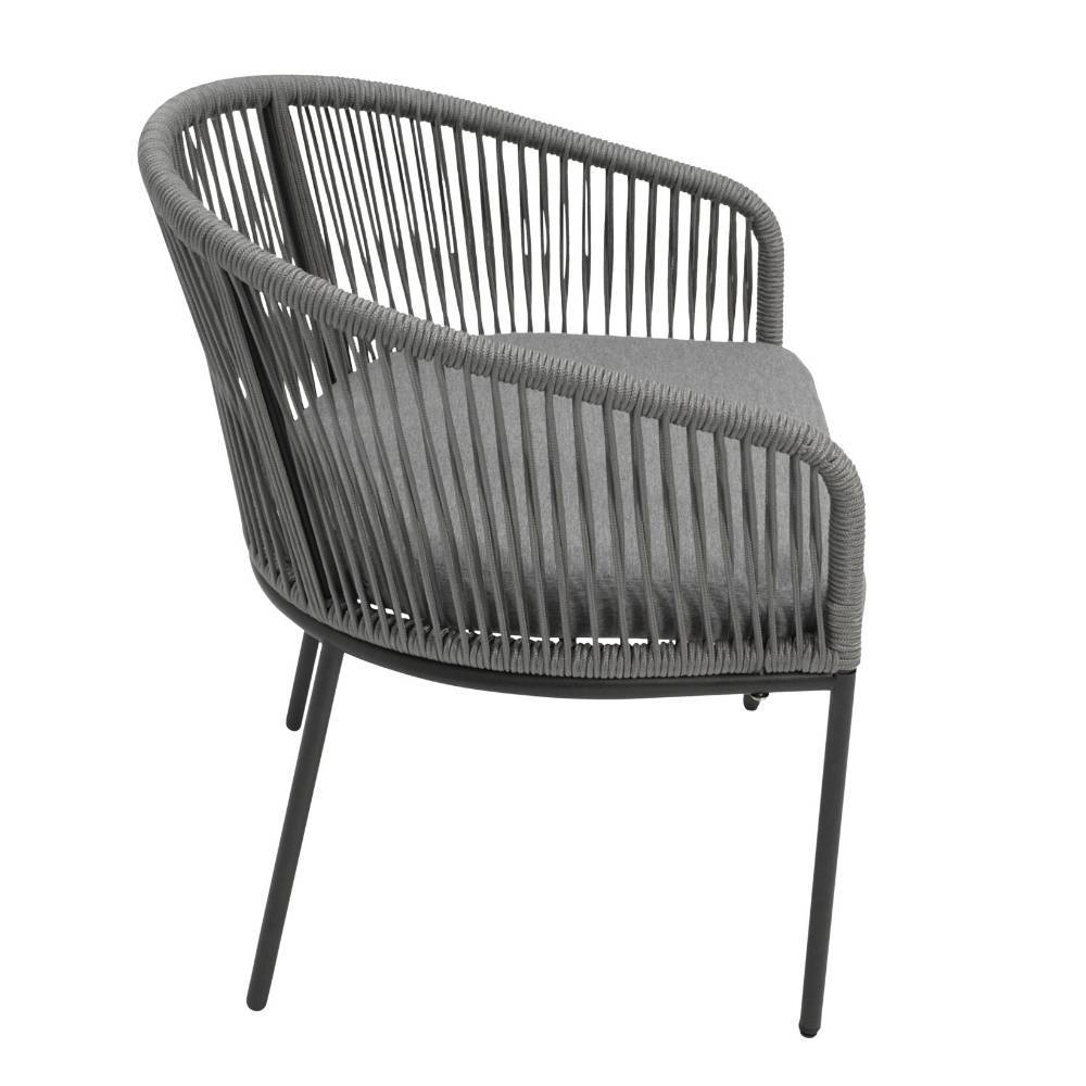 Gartensessel im Scandi Chic - Hawar (2er Set)