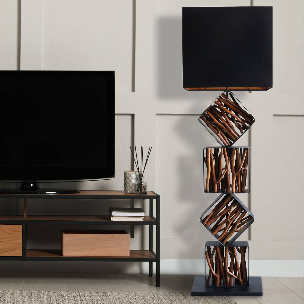 Design-Standleuchte mit Treibholz-Zweigen - Chesna