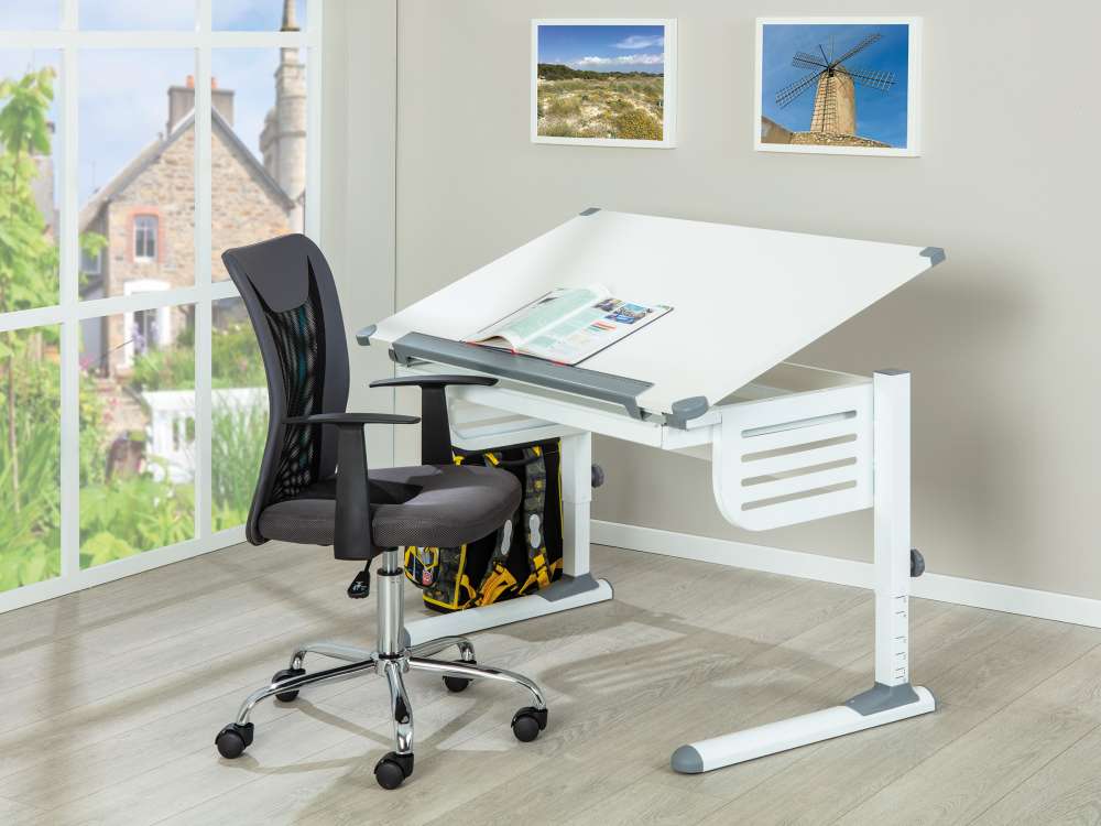 110x68 Kinder Schreibtisch neigbar - Santjana