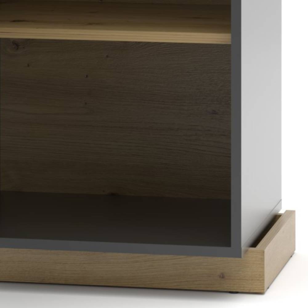 TV Board und Wandpaneel Set - Azar (achtteilig)