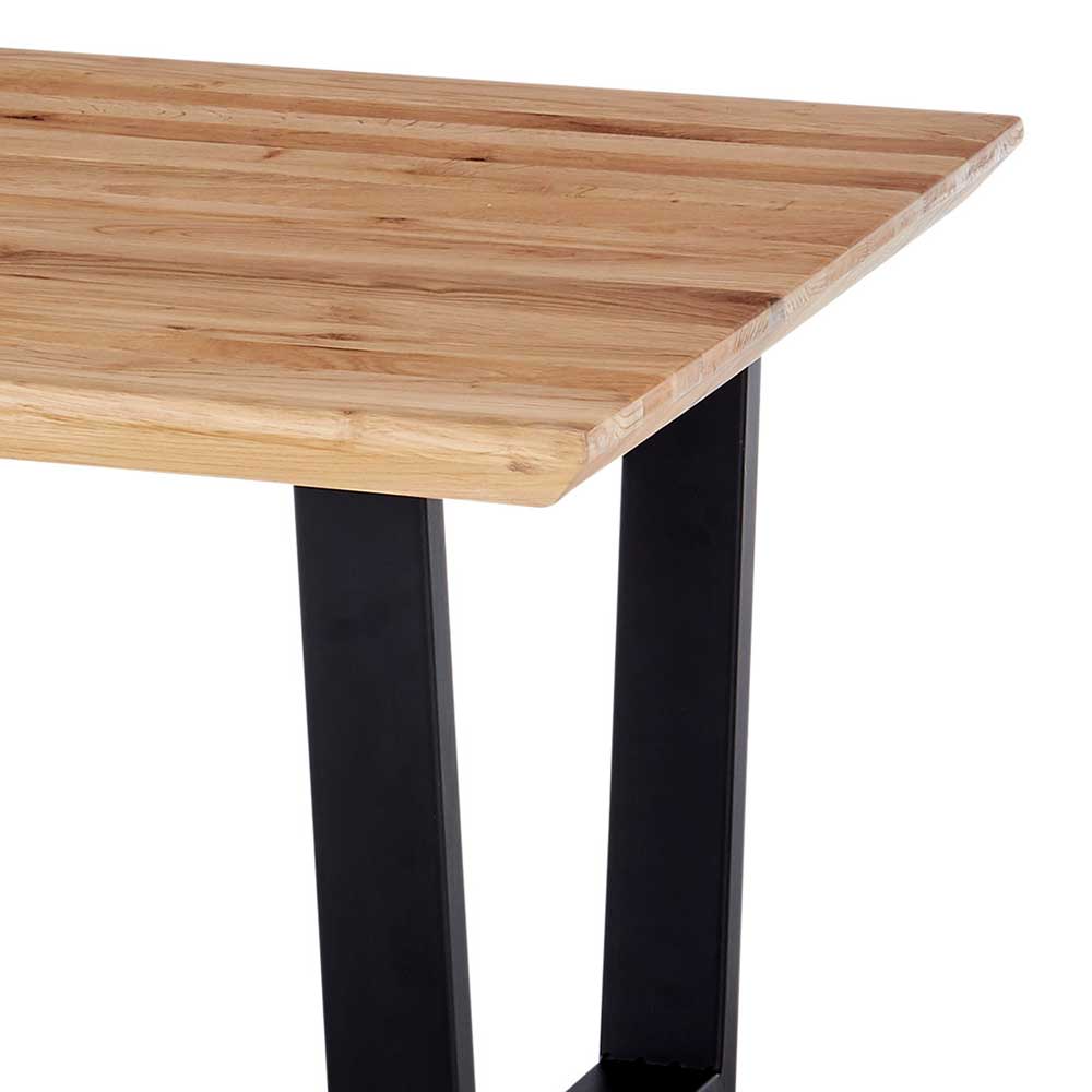 Asteiche Sofatisch im Industrial Design - Ceraldina