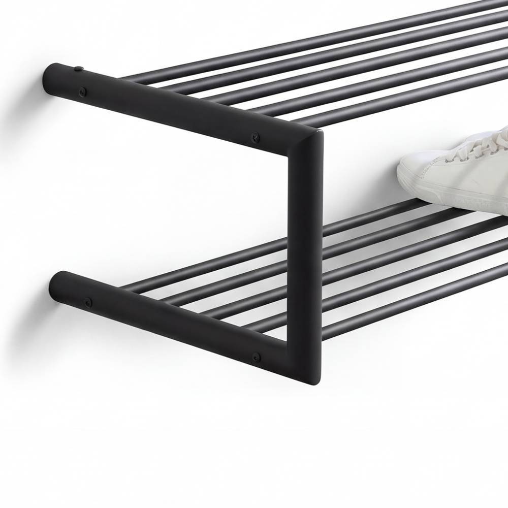 Hänge-Schuhregal in Schwarz - Pastolora