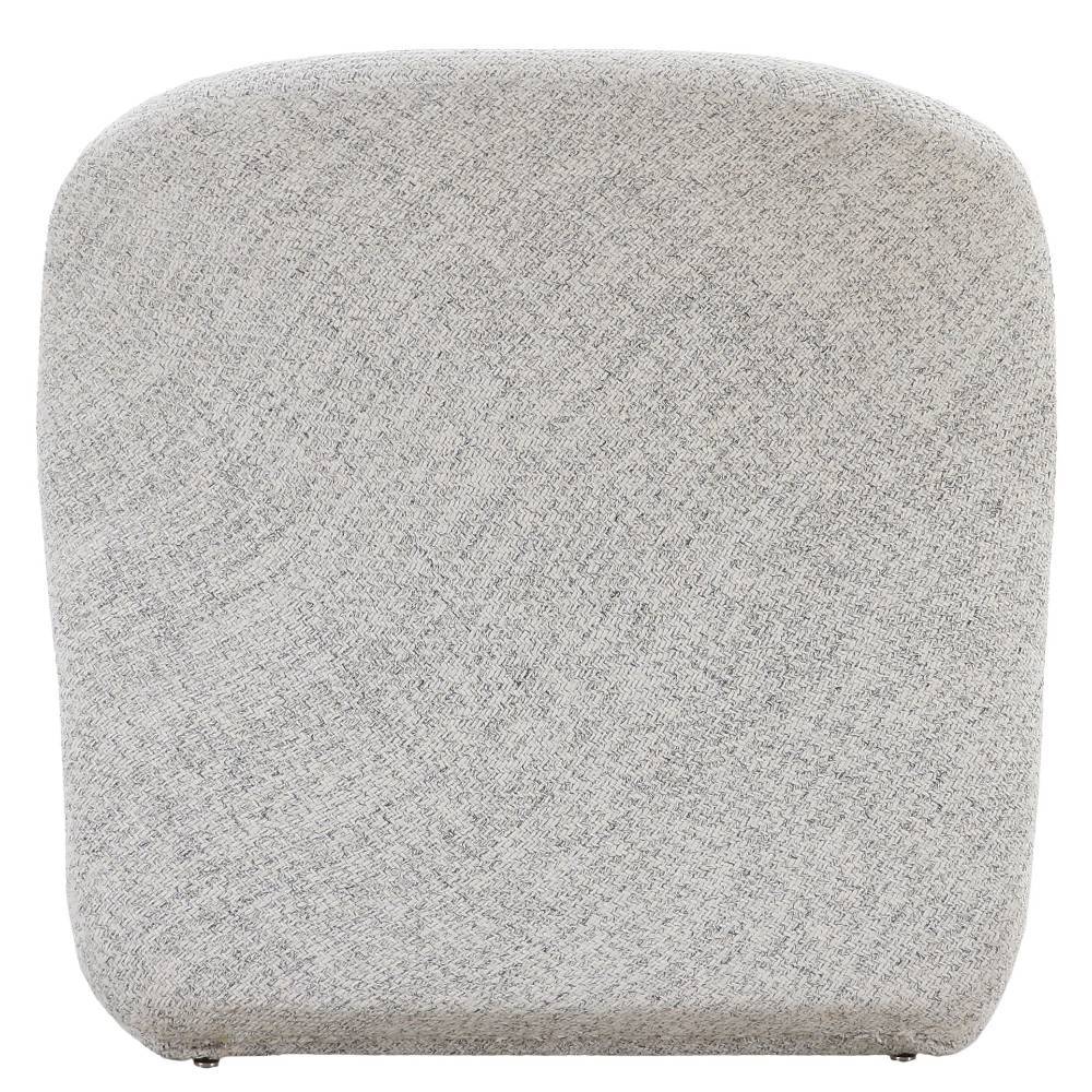 Designsessel in Beige Boucle - Sida