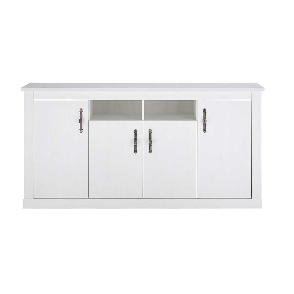 Sideboard in weißer Holzoptik Pinie - Liancos
