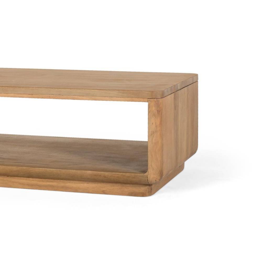 Massivholz Couchtisch aus Mangobaum - Jacqueline