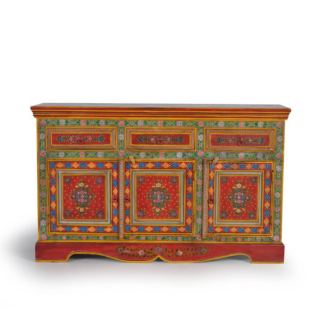 Buntes Sideboard im Boho Landhaus Style - Derucia