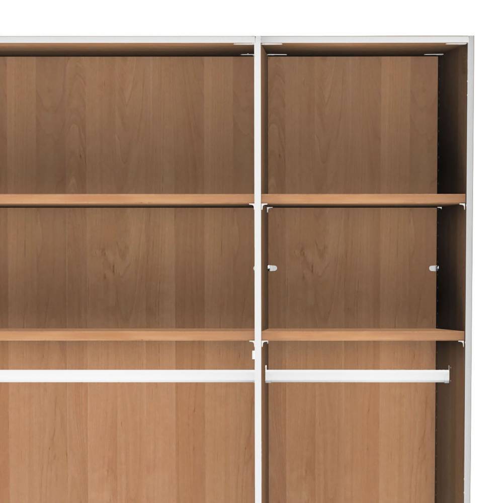 Schlafzimmer-Kleiderschrank mit drei Türen - Vutonia