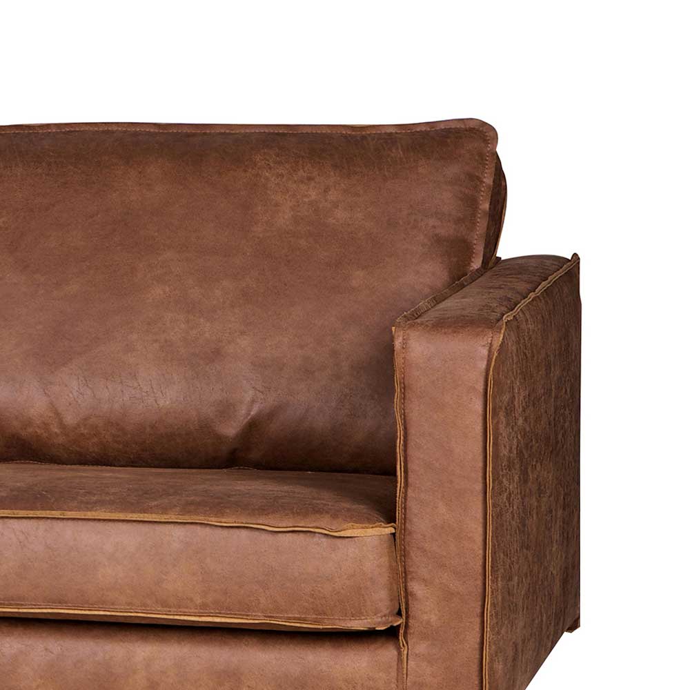 3 Sitzer Couch Monty aus recyceltem Leder