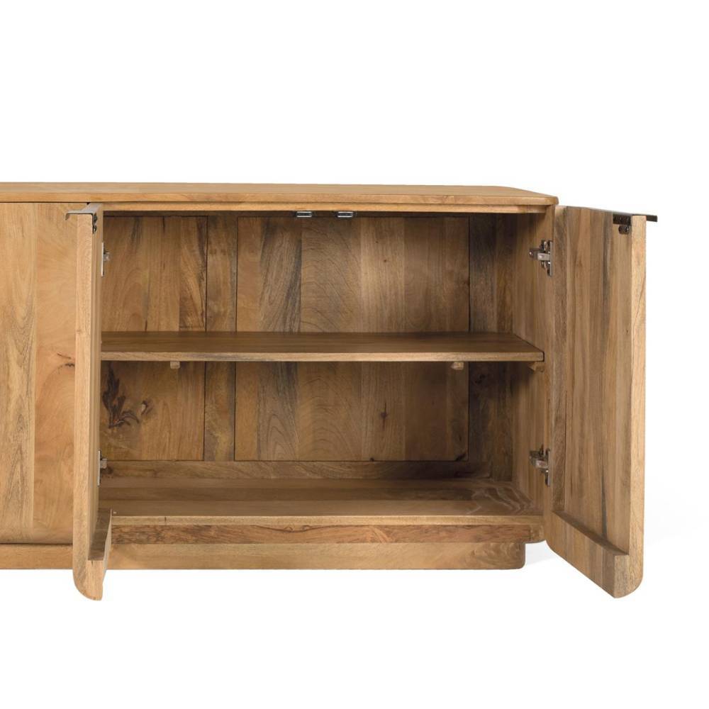 4-türiges Sideboard aus Mangoholz - Jacqueline