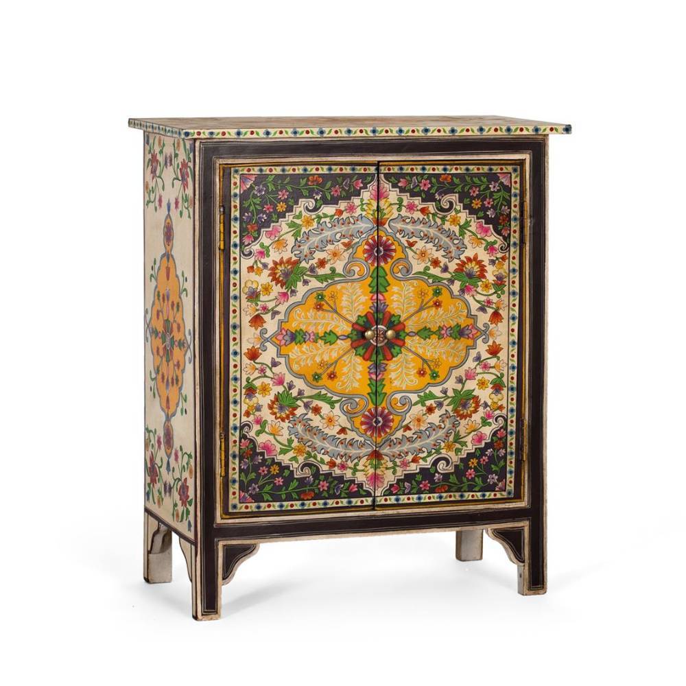 Boho Kommode - folkloristisch bemalt - Huricondra