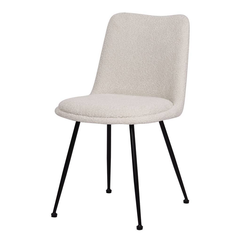 Runde Tischgruppe im Skandi Design - Galadira (fünfteilig)
