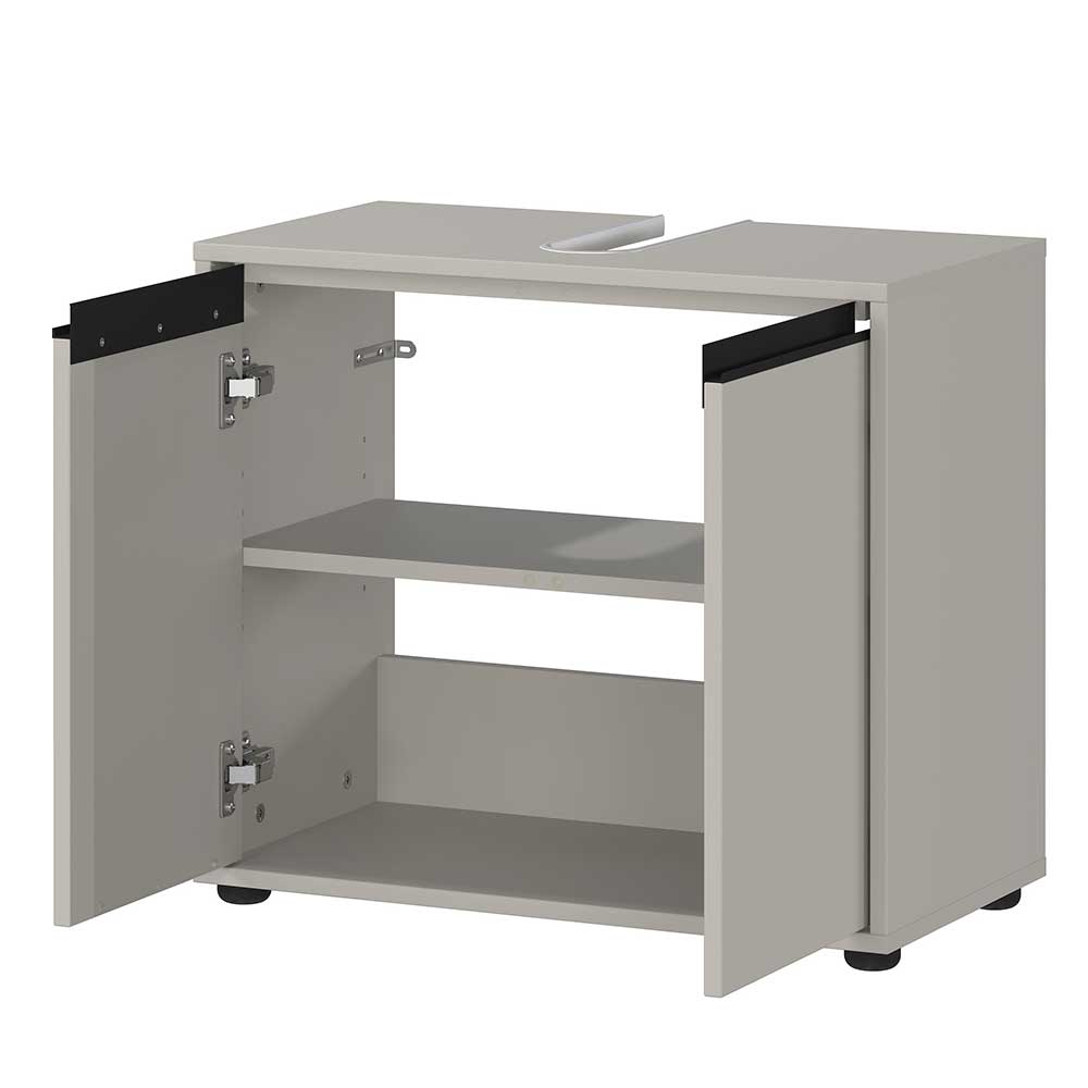 Waschbeckenunterschrank in Grau - Ancela