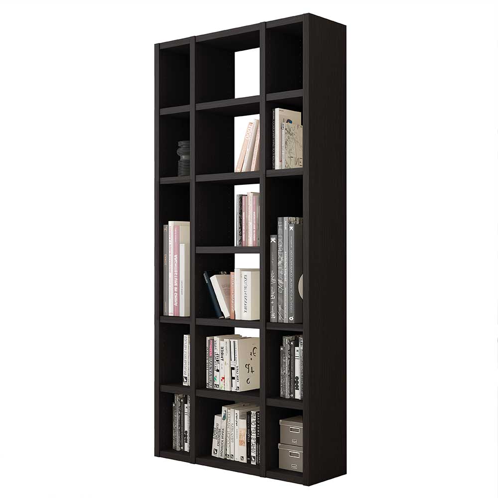 16 Fächer Bücherregal in modernem Design - Montry