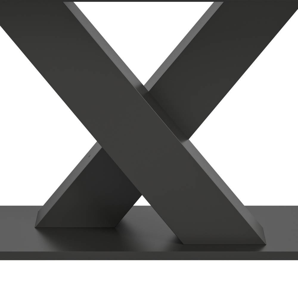 Esszimmer Esstisch mit X-Säulengestell - Mialano