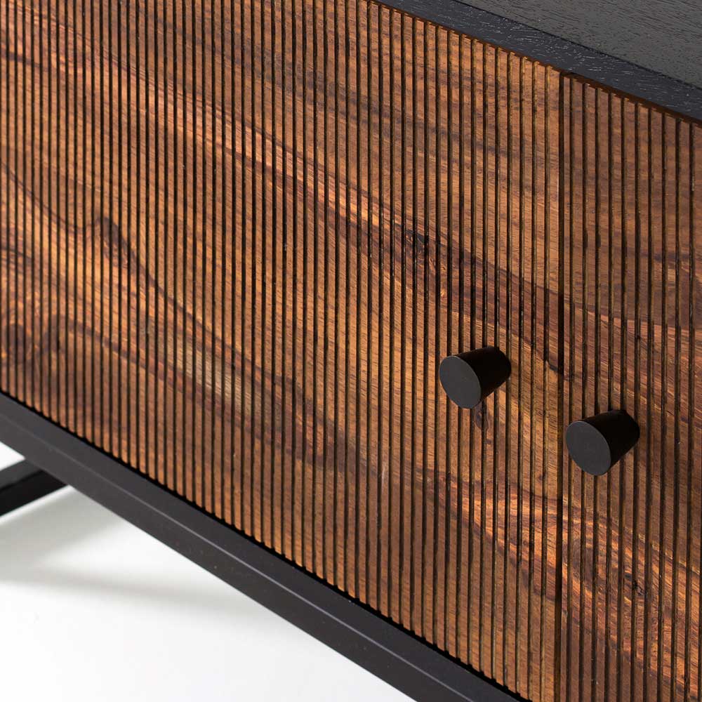 Design TV-Lowboard aus Palisander und Mangoholz - Ondarroa