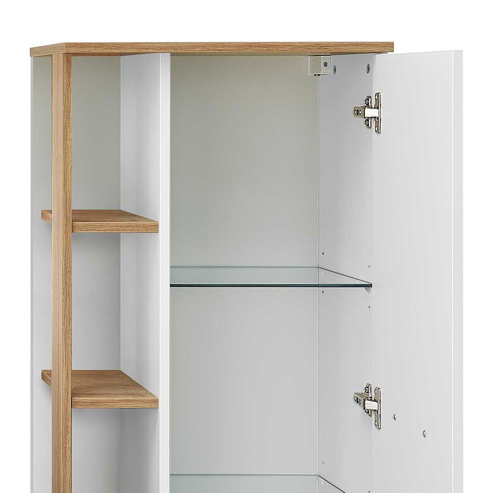 Skandi Bad-Midischrank in Weiß - Timur