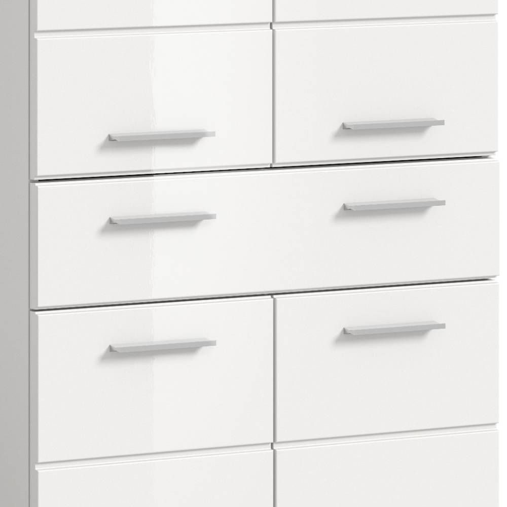 Badezimmer Midischrank in Weiß - Henriette