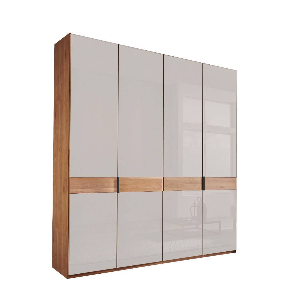 4-türiger Schlafzimmer-Schrank teilmassiv - Dilacco