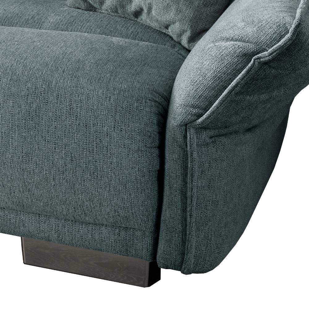 XXL Schlafsofa in Mint Stoffbezug - Lourettes