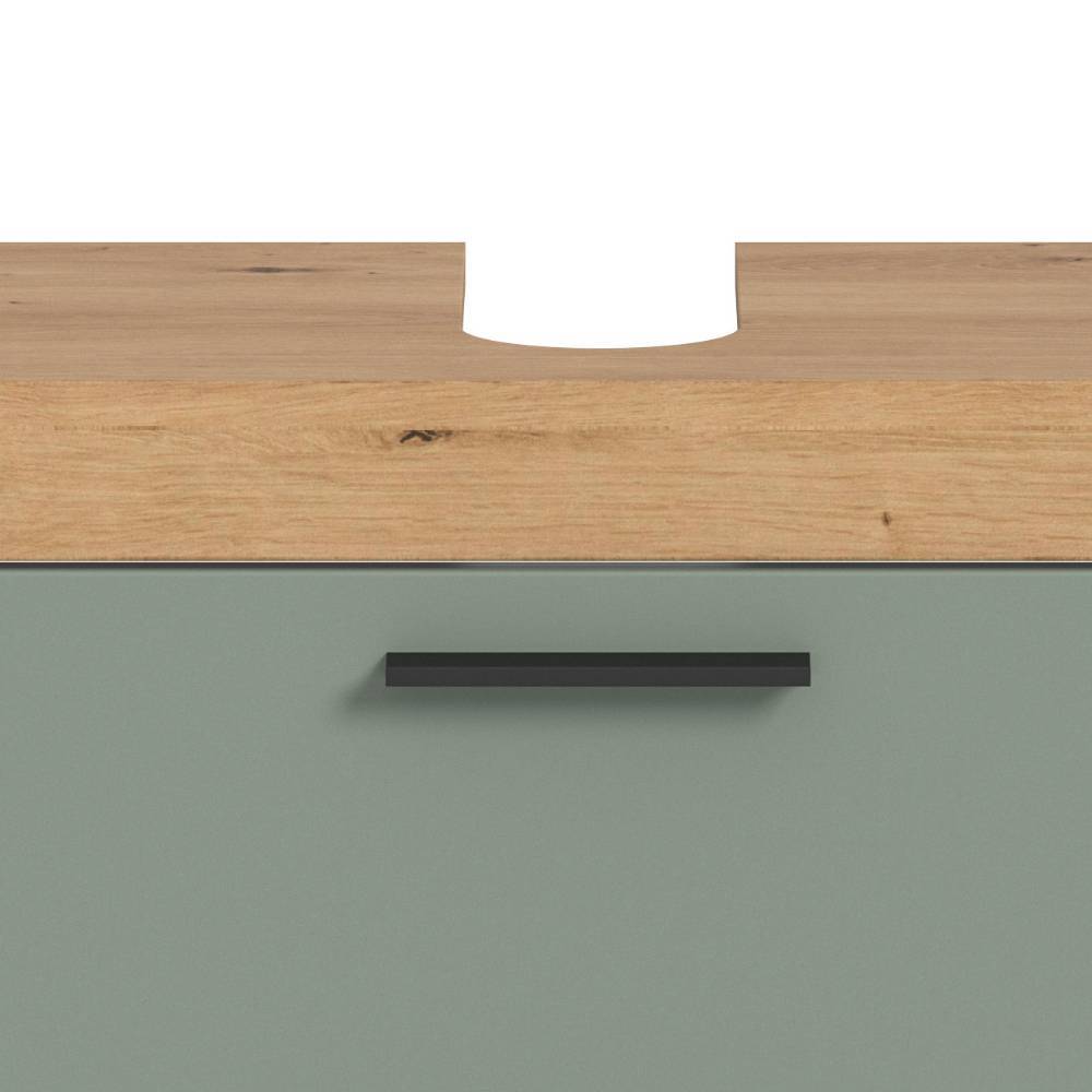 Waschbeckenschrank und Spiegel Set - Tamdato (zweiteilig)